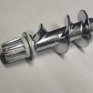 Шнек MRZ055 L-12mm, D-43mm к электромясорубке, в сборе со втулкой 10зубьев Шнек MRZ055 L-12mm, D-43mm к электромясорубке, в сборе со втулкой 10зубьев