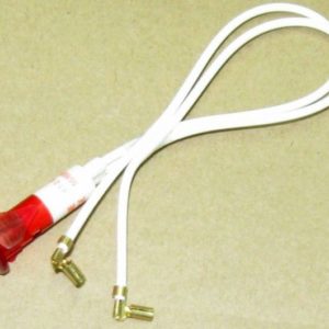 Лампа индикаторная с проводами 220V L250мм Ø10мм 90° THERMOWATT 180009, WTH920UN, 66258