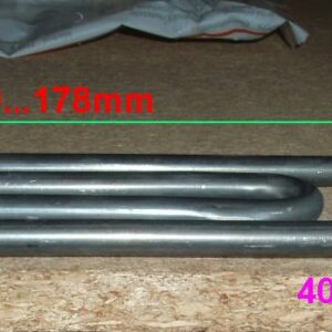 Тэн (нагревательный элемент) для стиральной машины, изогнут, без отверстия, 2000W. Thermowatt HTR000PH, 815104, 159PH04, 050575