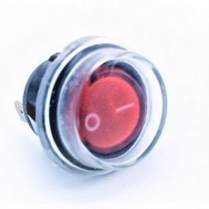 Выключатель круглый, одноклавишный (06) ОРИГИНАЛ