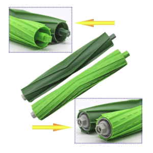 Основные щётки (валик-скребка) для моющего  робот-пылесоса iRobot Roomba i7, i7+, E5, E6, E7 (2шт.) Основные щётки (валик-скребка) для моющего  робот-пылесоса iRobot Roomba i7, i7+, E5, E6, E7 (2шт.)