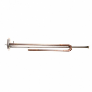 ТЭН RF 2000W, TW, медь, Ø64, М6, клеммы под винт, L390мм, 220V, 10060