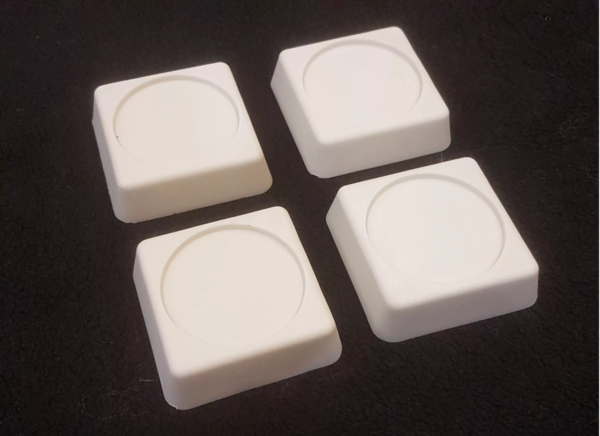 Антивибрационные подставки широкие, квадратные (комплект 4 шт.)