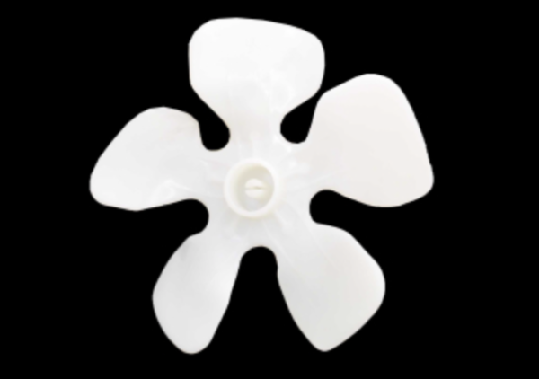 Крыльчатка вентилятора (всасывающая) Ø=150мм (пластик) 18207