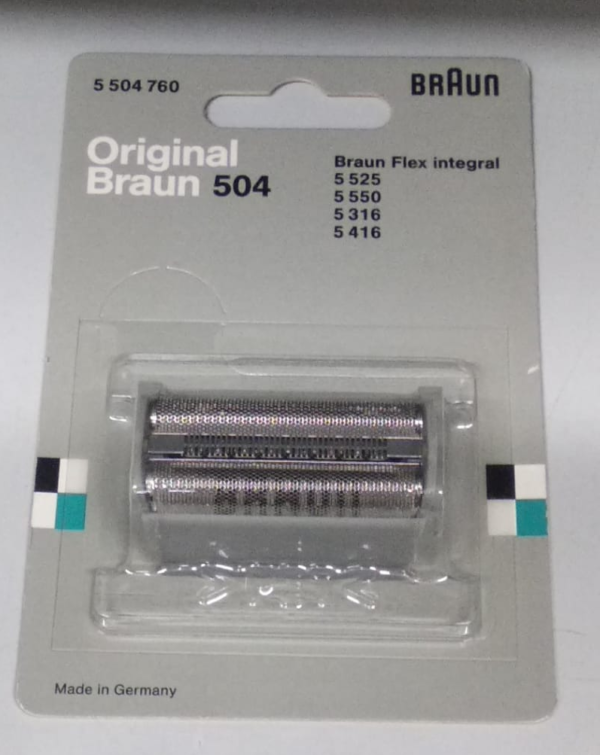 Сетка и режущий блок для электробритвы Braun 5 504 760 Сетка и режущий блок для электробритвы Braun 5 504 760