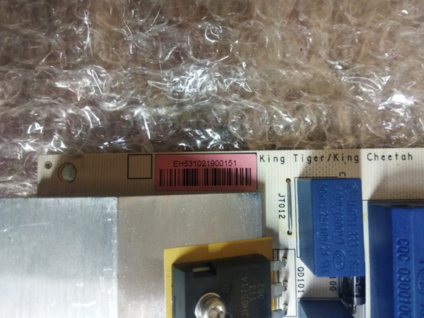 Electrolux плата IPE6455KF 94959676100 EH531021900151 A07502553