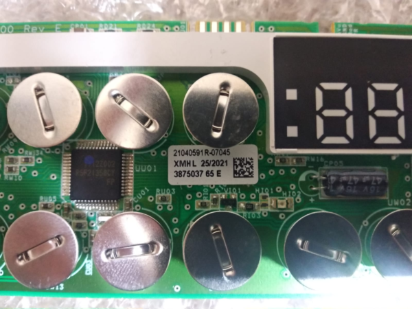 ZANUSSI, ELECTROLUX, AEG плата индикации духовки, варочной панели 387503765E A07543963
