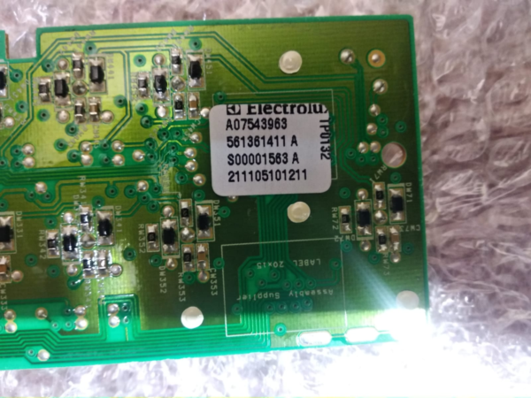 ZANUSSI, ELECTROLUX, AEG плата индикации духовки, варочной панели 387503765E A07543963