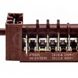Переключатель режимов духовки плиты Hansa 8011283, 8062049, 870605 6-позиционный