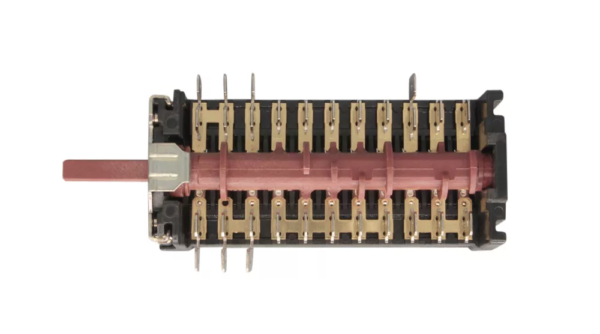 Переключатель режимов "HANSA" 821001К 16(4)А 250V 8230К 12 позиций, карболит Переключатель режимов "HANSA" 821001К 16(4)А 250V 8230К 12 позиций, карболит
