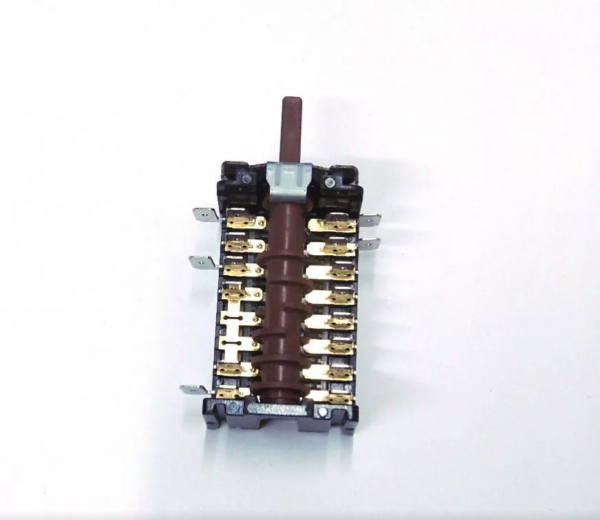 Переключатель режимов . "HANSA" 870800К 16(4)А 250V 8711К 7 позиций, карболит Переключатель режимов . "HANSA" 870800К 16(4)А 250V 8711К 7 позиций, карболит