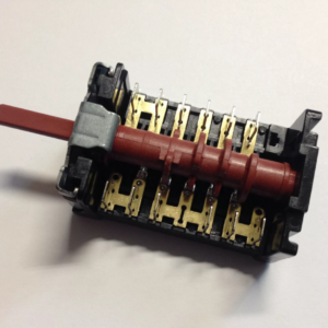 Переключатель режимов 860501K 8633К 16(4)А 250V 6 позиций, карболит      EP279