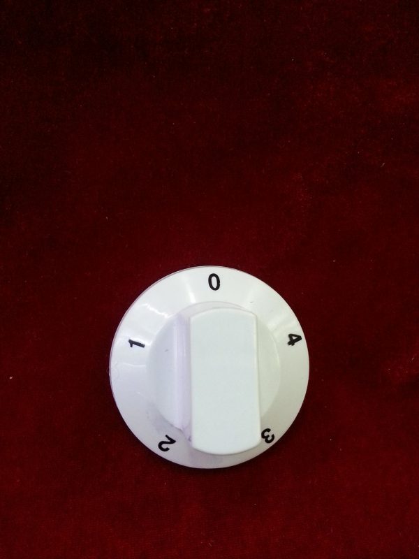 Ручка переключения режимов конфорки эл.плиты Мечта БЕЛАЯ Ручка переключения режимов конфорки эл.плиты Мечта БЕЛАЯ