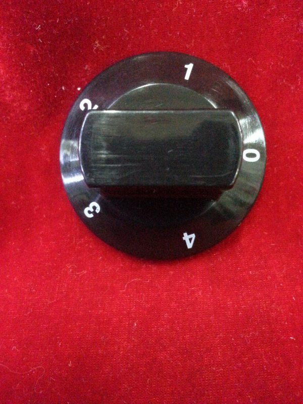 Ручка переключения режимов конфорки эл.плиты Мечта Черная