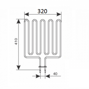 Тэн Harvia 2670W ZSK-710 Тэн Harvia 2670W ZSK-710