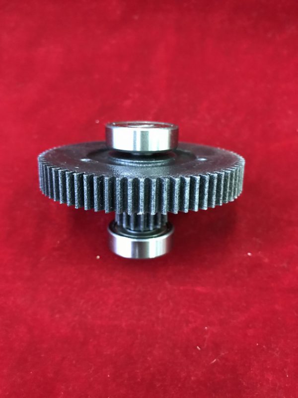 Шестерня средняя Ø72/20 для мясорубки Хозяюшка + 2 подшипника (в сборе) Шестерня средняя Ø72/20 для мясорубки Хозяюшка + 2 подшипника (в сборе)