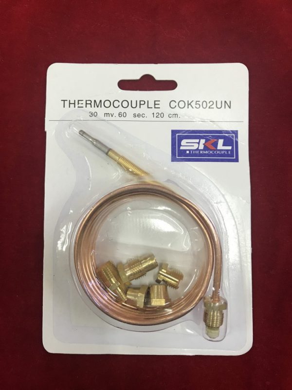 Термопара универсальная Длина 900 мм Код 01tc26 Для газовых плит.