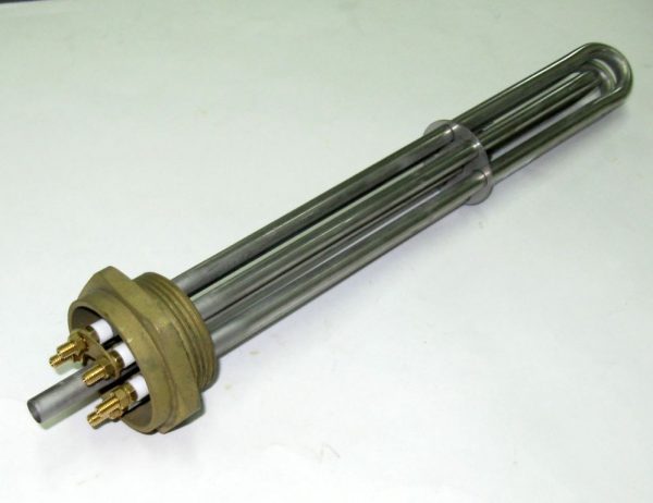 Нагревательный элемент 9,0 RDT G1.5 D48mm L400 Нагревательный элемент 9,0 RDT G1.5 D48mm L400
