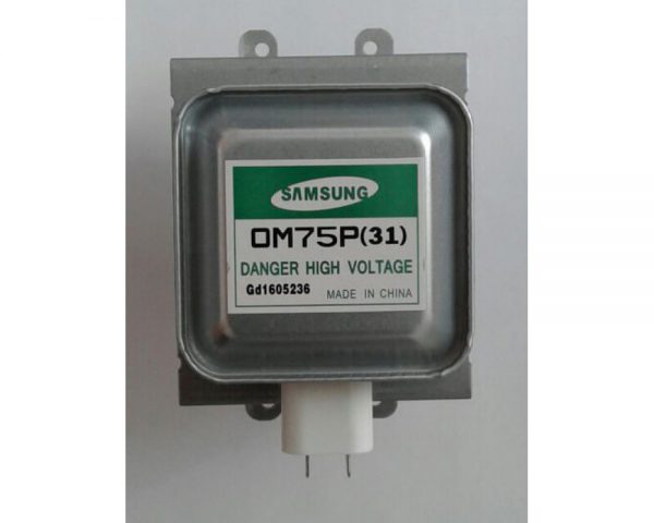 Магнетрон для микроволновой печи SAMSUNG OM75P(31) 1000W Магнетрон для микроволновой печи SAMSUNG OM75P(31) 1000W