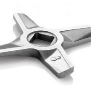 Нож двухсторонний для мясорубки Zelmer (квадрат 8*8)