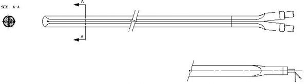 Тен 900 ВТ L395 mm(сухой) Тен 900 ВТ L395 mm(сухой)