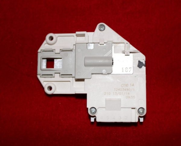 Замок люка стиральной машины Electrolux 3 контакта 1240349017, INT004ZN, ZN4432 Замок люка стиральной машины Electrolux 3 контакта 1240349017, INT004ZN, ZN4432