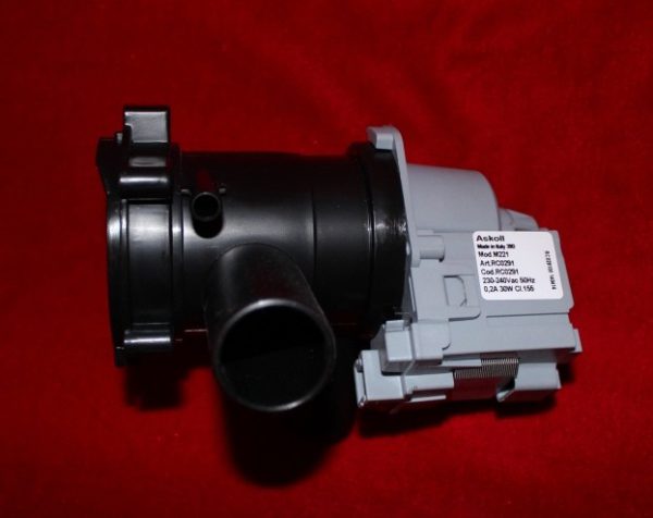 Насос стиральной машины Bosch Siemens с улиткой всборе 144978 Насос стиральной машины Bosch Siemens с улиткой всборе 144978