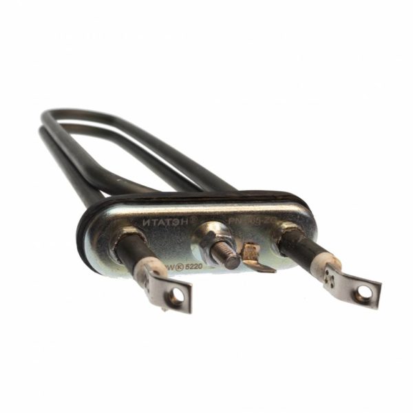 ТЭН 5000W, L260мм, 220V 365-ZG, HTS036HR, 21365 для парогенераторов (клеммы под винт)