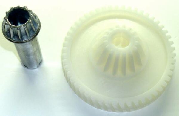 Комплект - Шестерня Bosch Ø68/30/19мм с металлическим валом (Оригинал)