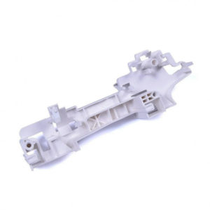 Корпус защелки микропереключателей, цвет белый двери для микроволновой печи Samsung DE66-00225A ориг