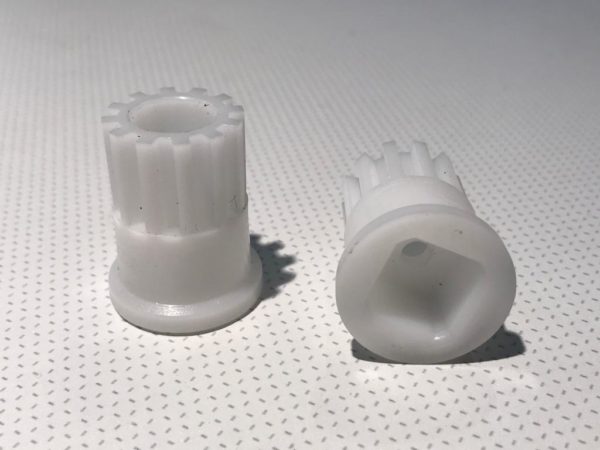 Втулка шнека, пластиковая, мясорубки Аксион М61.01, М61.02, М61.03, М61.04, М62