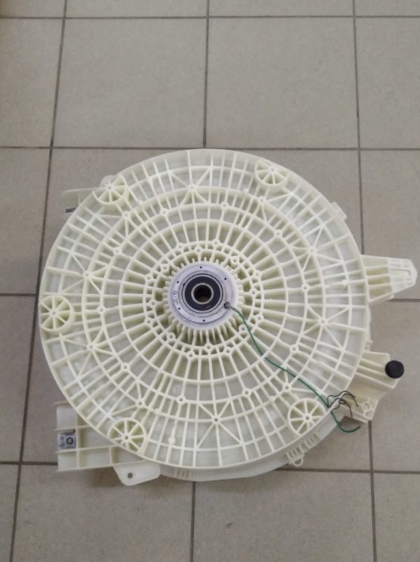 Samsung DC97-00214R Задний полубак в сборе с подшипниками, сальником для стиральной машины Samsung DC97-00214R Задний полубак в сборе с подшипниками, сальником для стиральной машины