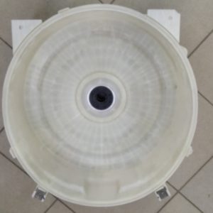 Samsung DC97-00214R Задний полубак в сборе с подшипниками, сальником для стиральной машины