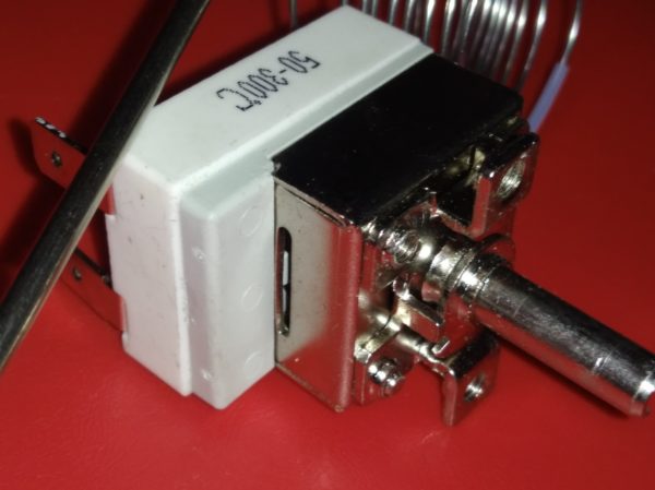 Капиллярный термостат 50-300° 16А C 3-х контактный