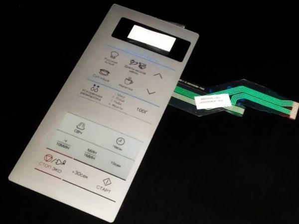 Панель управления СВЧ Samsung DE34-00438B, оригинал