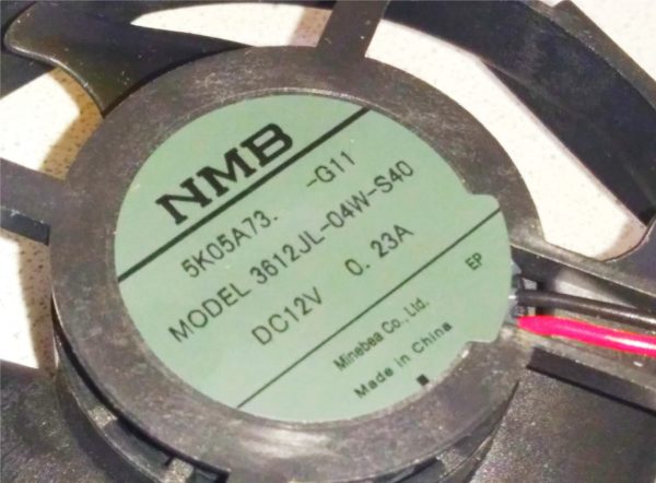 Вентилятор 3612JL-04W-S40 92х92мм DC12V, 0.23А для холодильника Indesit, Ariston Вентилятор 3612JL-04W-S40 92х92мм DC12V, 0.23А для холодильника Indesit, Ariston