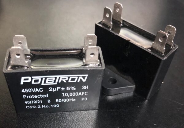 Конденсатор 2 мф 450V квадратный