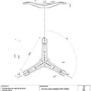 Крестовина стиральной машины Бош, Bosch 234681