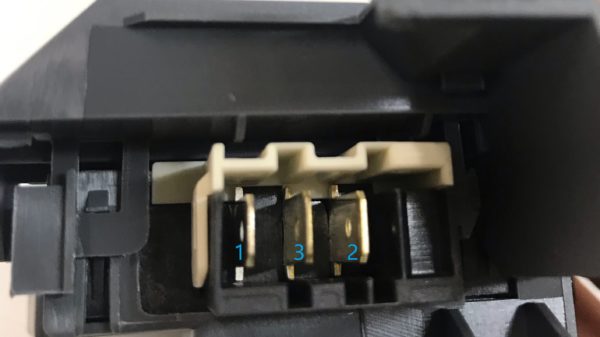 Замок люка Вирлпул Индезит/Whirlpool Indesit Rold DA 061667 C00311434 480111104601 INT026WH 0015549