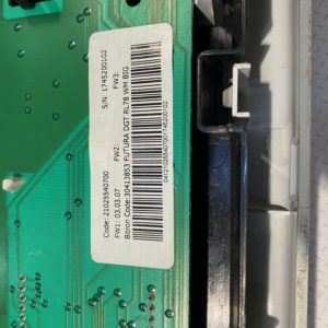 Модуль управления силовой и дисплейный в сборе от стиральной машины Hotpoint-Ariston VMSG 601 B CIS