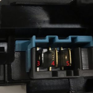 Замок люка Whirlpool Rold DA 074 664 верт.загр. 461973071641, 481227138519, 481227138373, C00338990,