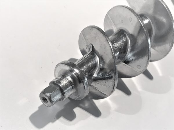 Шнек для мясорубок Moulinex HV10 L-125мм (рабочая длина 90мм) MS037 (Без втулки)