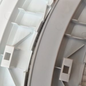 Ручка люка стиральной машины Samsung DС64-00773А белая/серая