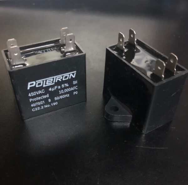 Конденсатор 4  мф 450В