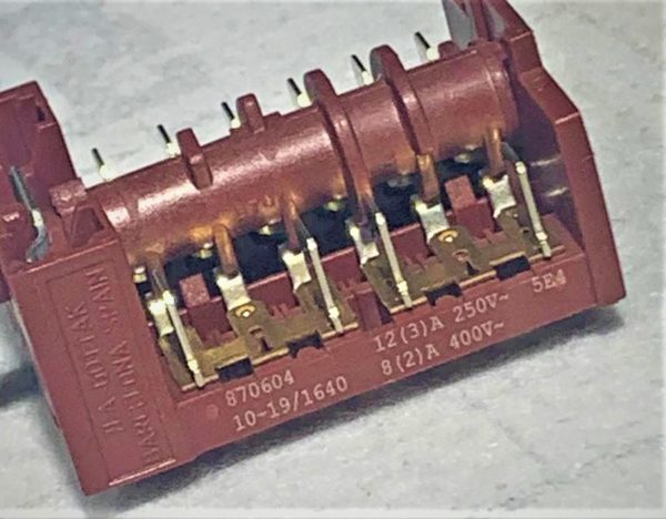 ПЕРЕКЛЮЧАТЕЛЬ РЕЖИМОВ ДЛЯ ДУХОВКИ GOTTAK 7LA 870604 87.0604 (оригинал) ПЕРЕКЛЮЧАТЕЛЬ РЕЖИМОВ ДЛЯ ДУХОВКИ GOTTAK 7LA 870604 87.0604 (оригинал)