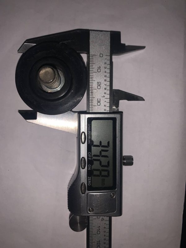 Ножка стиральной машины 34мм×32мм