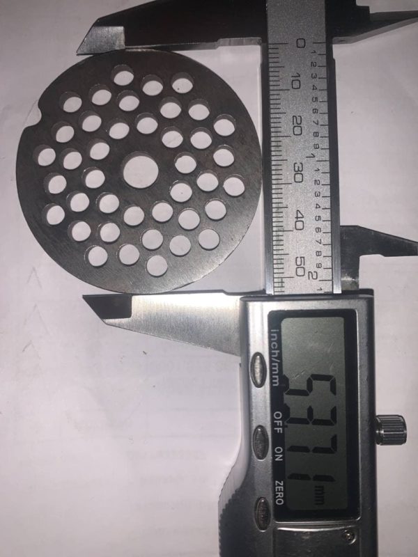 Решетка для мясорубки BRAUN/PHILIPS 53мм 8мм Решетка для мясорубки BRAUN/PHILIPS 53мм 8мм