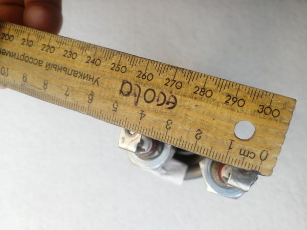 Тэн 3000W спираль D56mm, штуцер M14x1.5 для бассейнов