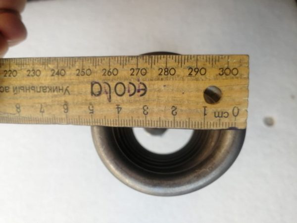 Тэн 3000W спираль D56mm, штуцер M14x1.5 для бассейнов