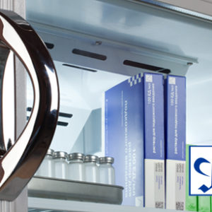 Ручка дверцы Selena хромированная ПОЗиС